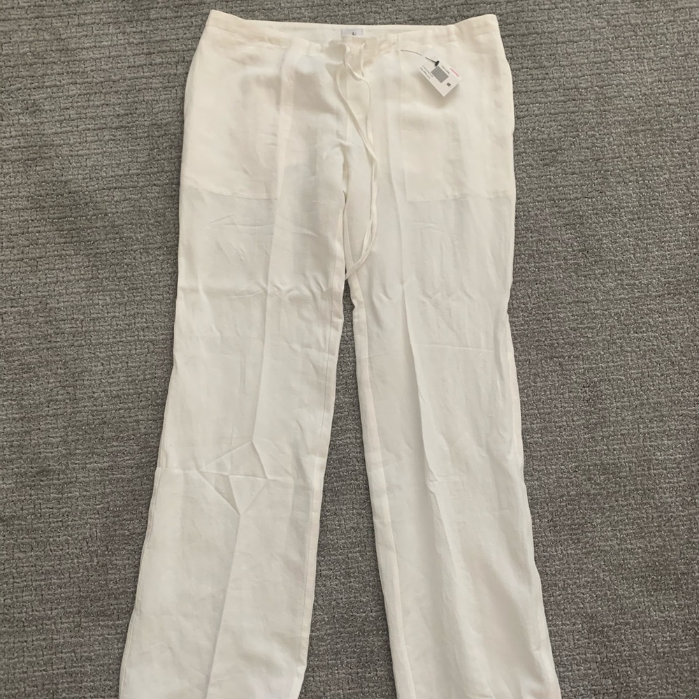 Cabi Piazza Pant Ivory Size Small